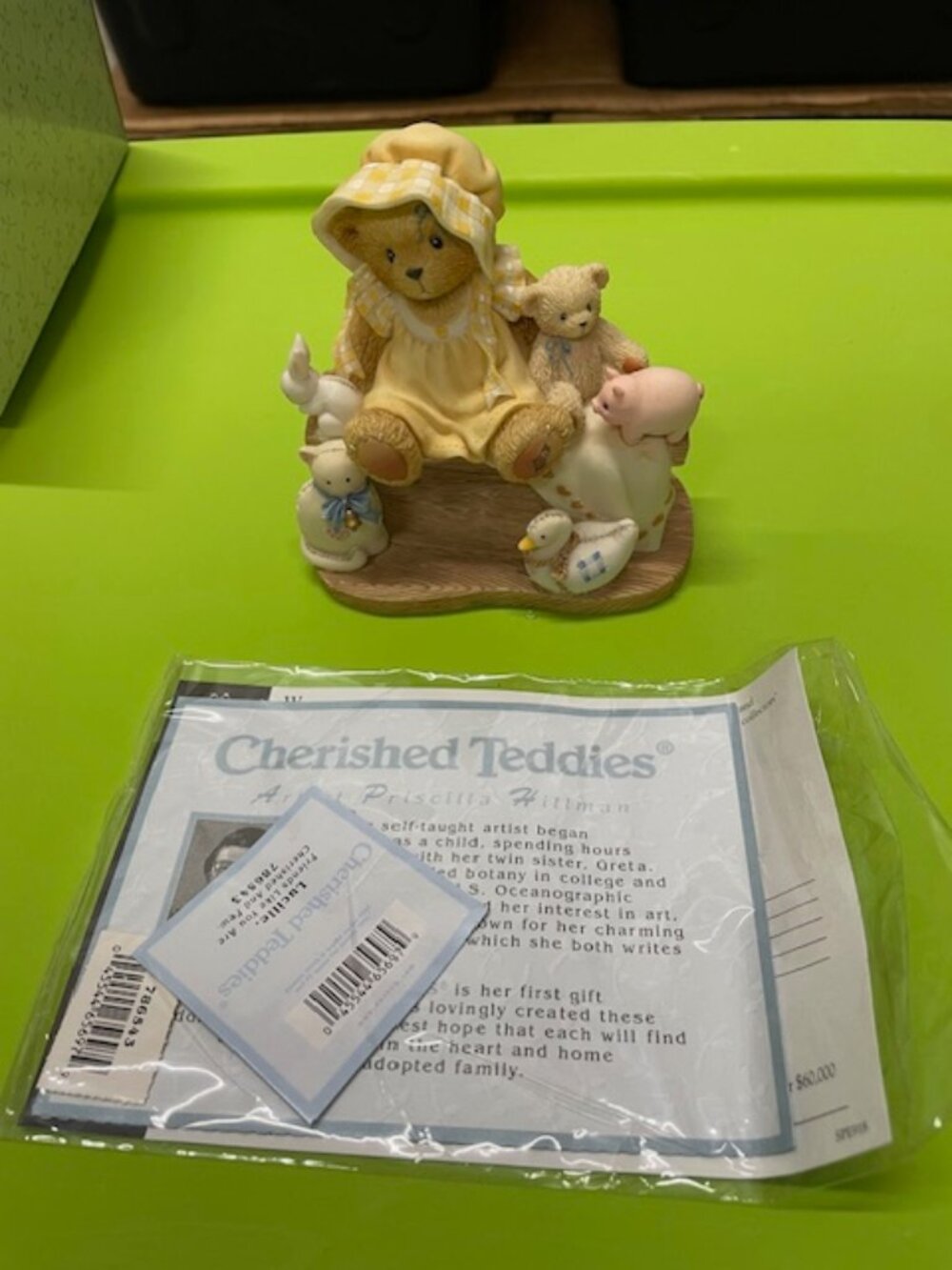 Cherished Teddies Lucille (Girl with Toys) – Vintage/Retired - Picture 2 of 6